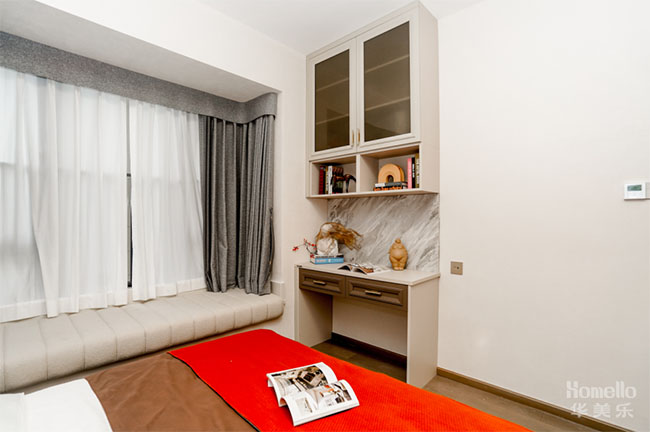 125㎡現(xiàn)代四居，合理利用軟裝布局，小空間也有大收納